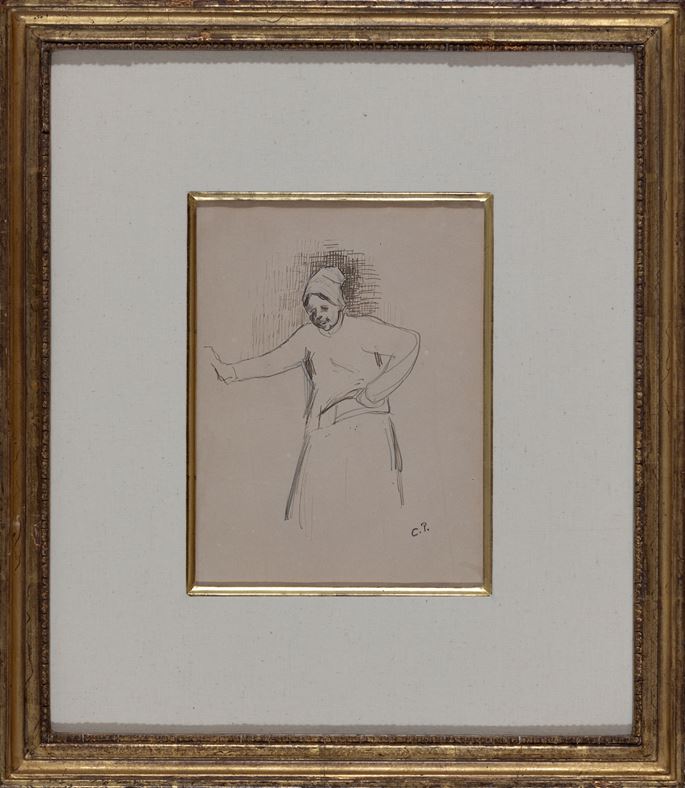 Camille Pissarro - Peasant woman | MasterArt